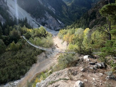 Bhutanbrücke-Seitenansicht