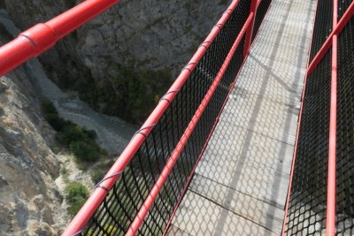 Sierre-Hängebrücke-Niouc