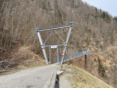 Hängebrücke-Unterweidligraben-Oberried