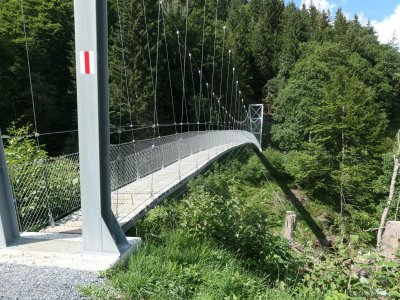 Hängebrücke-Mels-Sargans